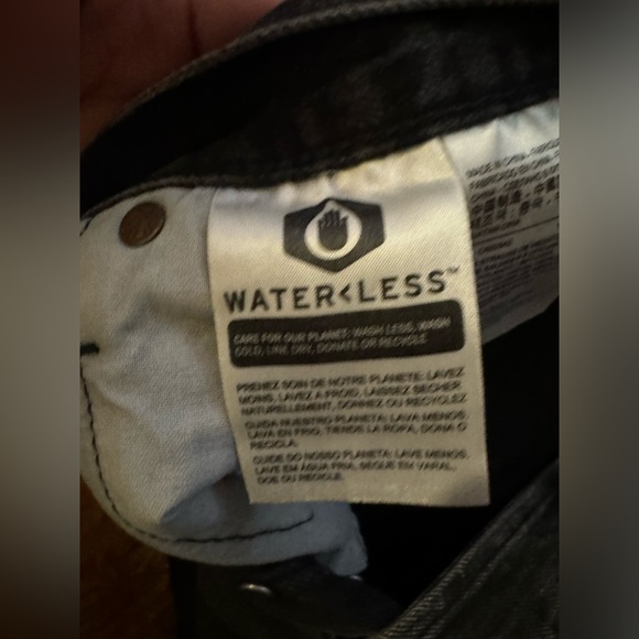 Levi’s Black denim Jean Shorts Distressed Hem
… - Picture 2 of 7